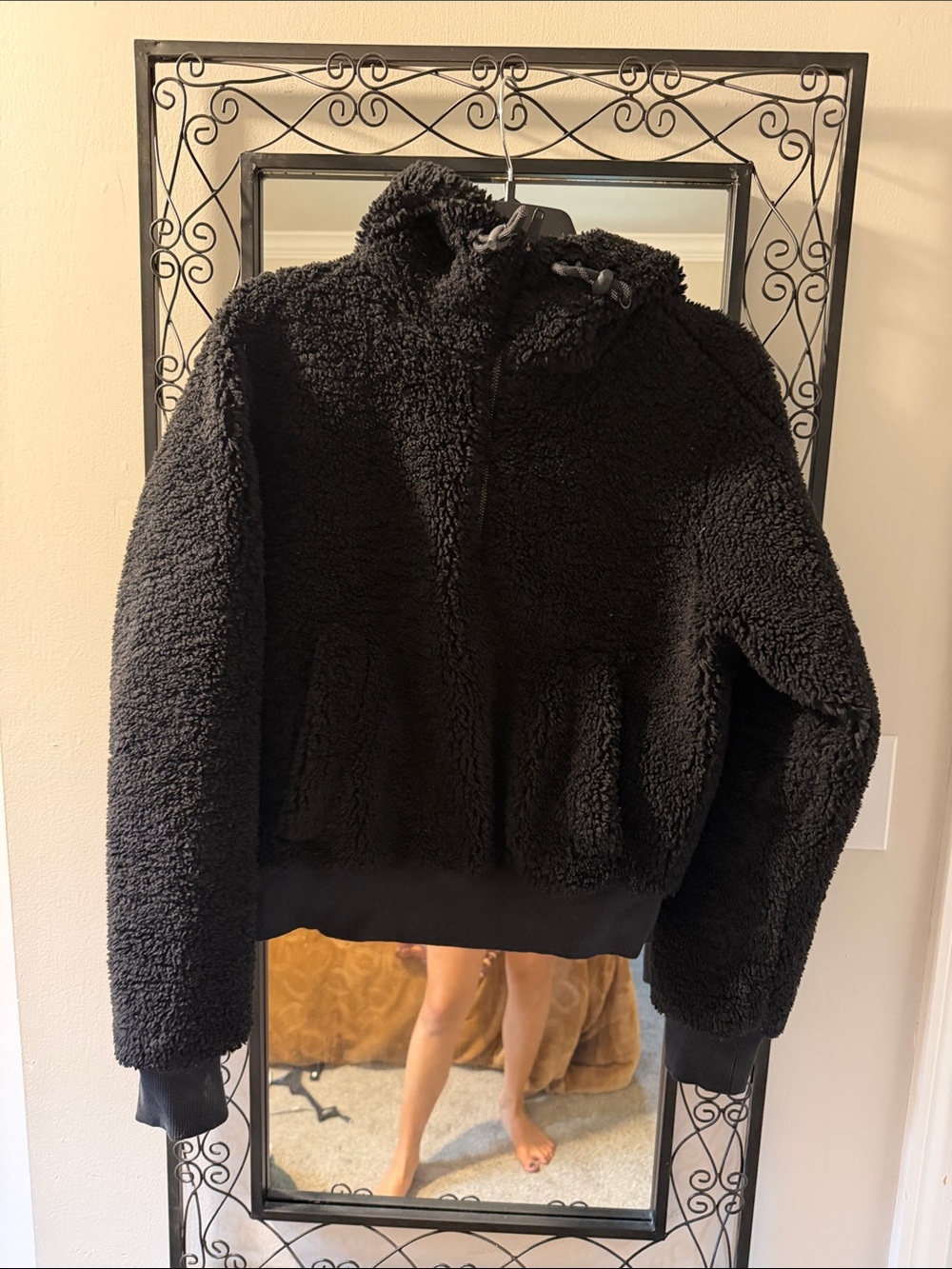 Lululemon Black Sherpa Zip-Up Jacket - Women